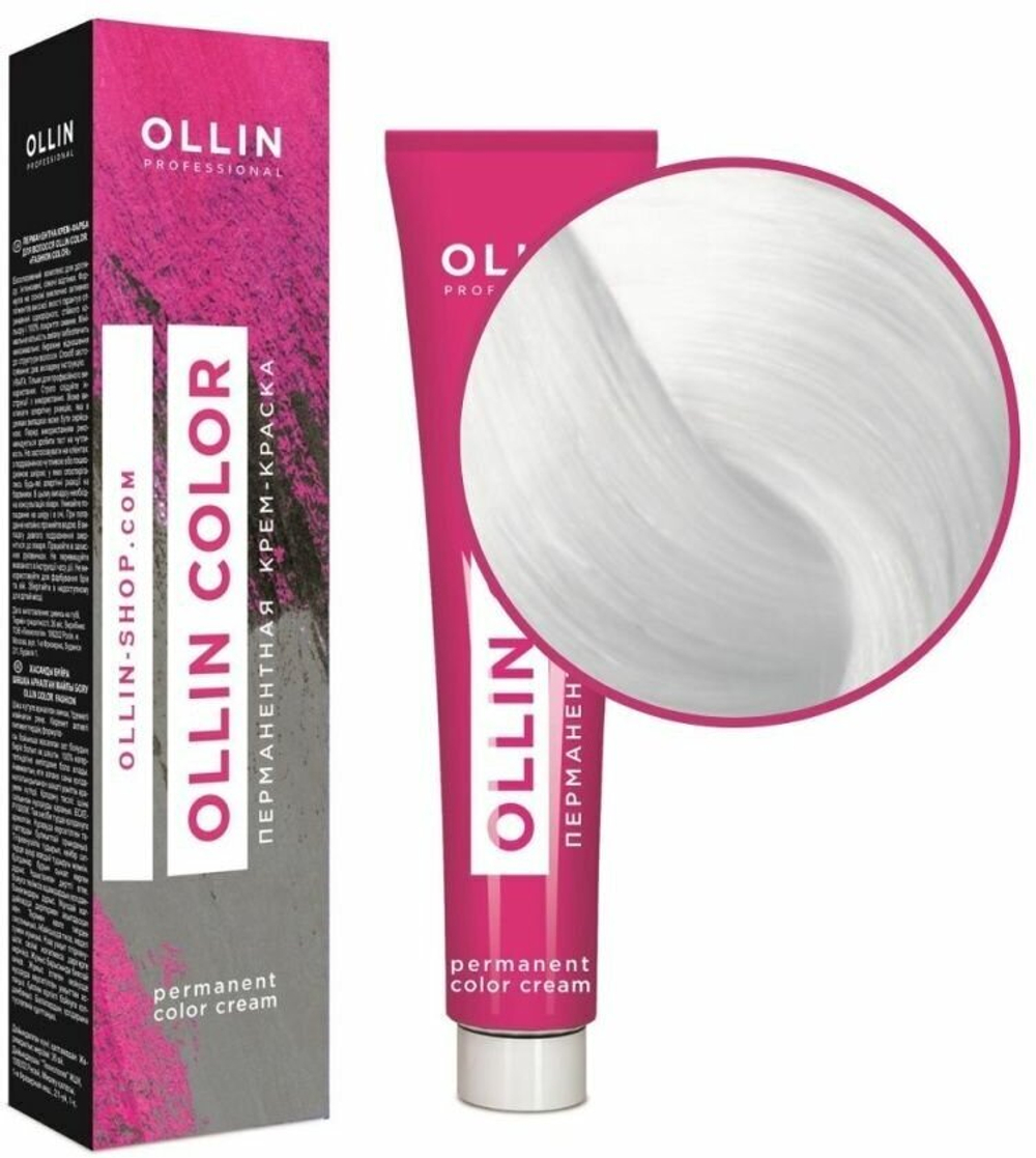 OLLIN COLOR 0/0 корректор нейтральный 60мл Перманентная крем-краска для волос