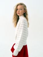 Джемпер для девочки AT1215 белый