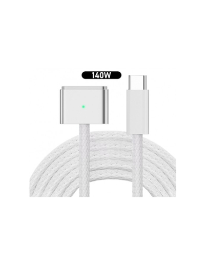 KS-is KS-806gen3-W-2 Кабель для зарядки USB-C M Magsafe 2 F, 2м белый