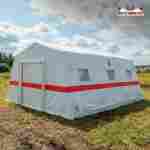 Модуль пневмокаркасный медицинский «Стабилизация» из ПВХ 8×6×3 м, полевой госпиталь