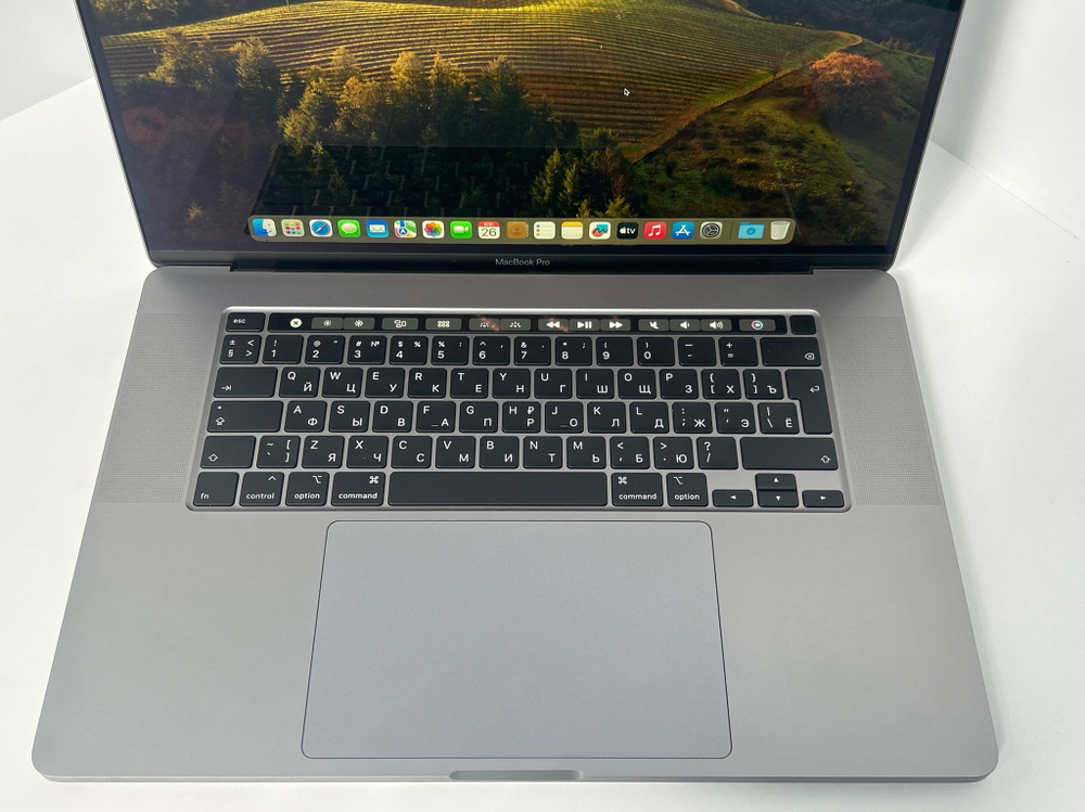 Ноутбук Apple MacBook Pro A2141 2019 16" /Intel Core i7- 9750/RAM 32 GB/SSD 8TB/Radeon Pro 5500M 4GB /3072x1920/Sonoma/Mac Os/Подсветка кл-ры:нет/серый Состояние: B2