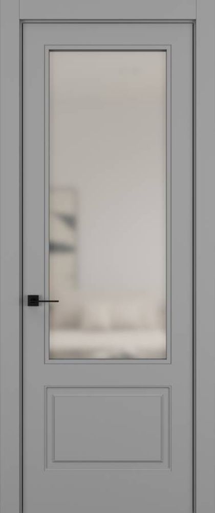 Дверь 021V HARMONY Матовый Светло-серый