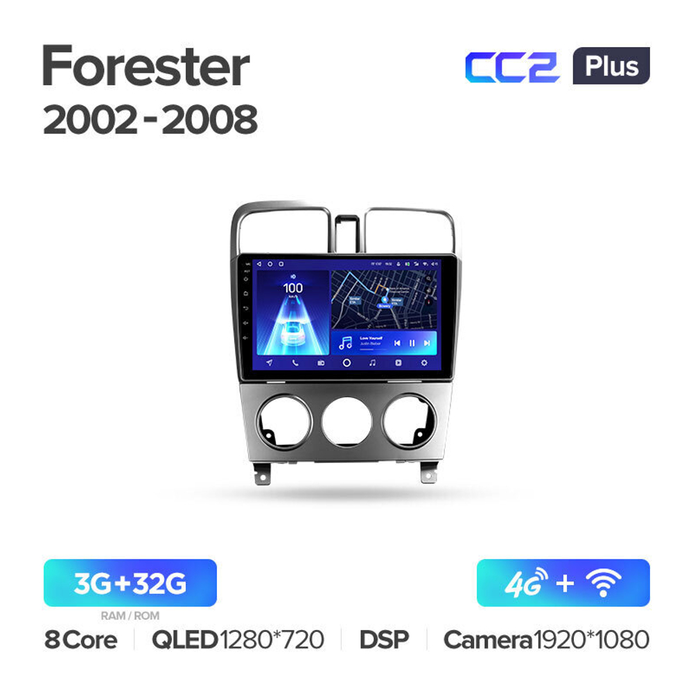 Teyes CC2 Plus 9" для Subaru Forester 2002-2008