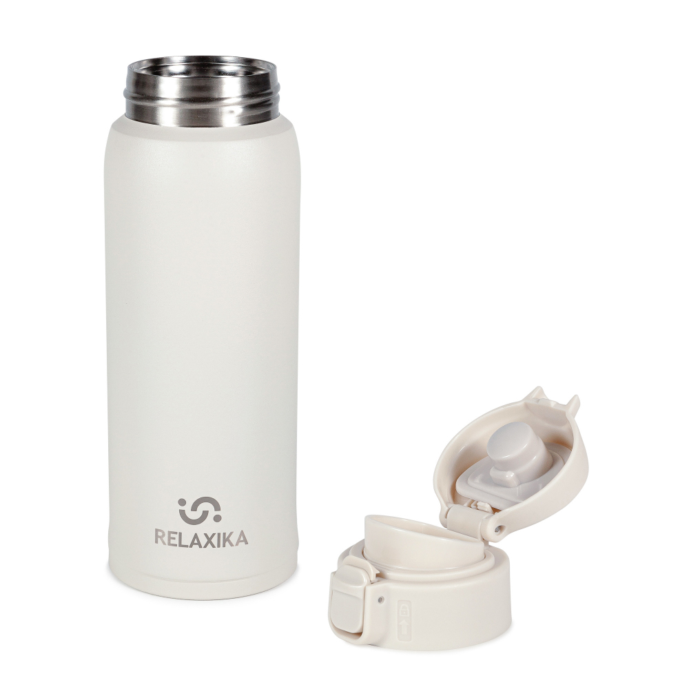 Термокружка Relaxika 701 (0,48 литра), белая