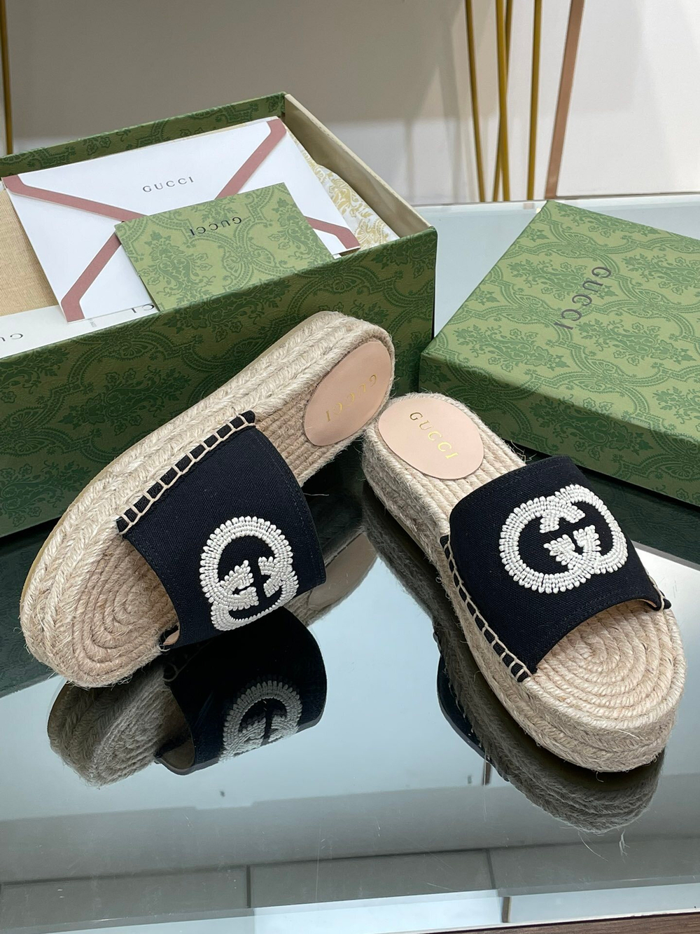 Gucci Espadrille Slide