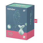 Зеленый клиторальный стимулятор 8,5см Satisfyer Viva la Vulva 3