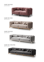 CASE диван 901/902 3-х местный нераскладной