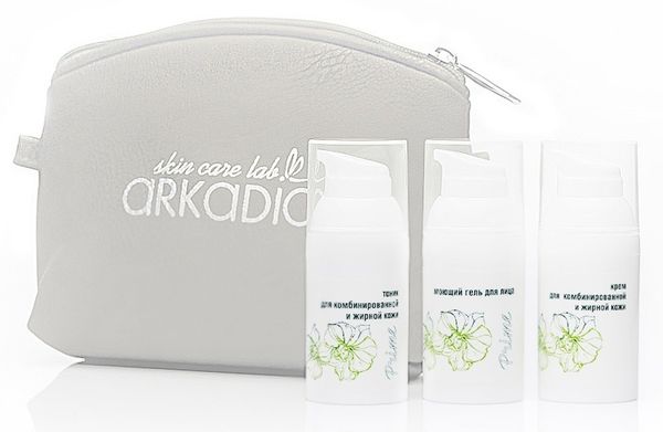 Arkadia Базовый набор для жирной и комбинированной кожи