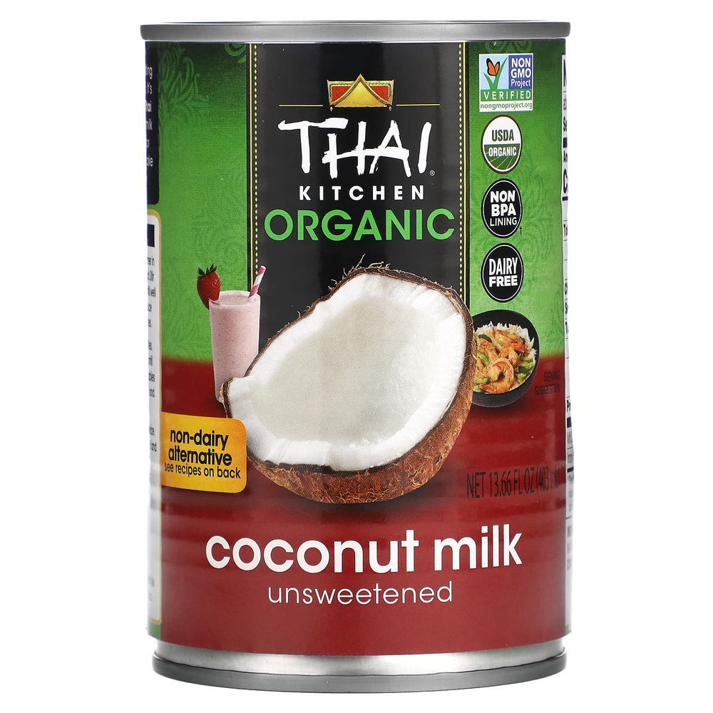 Thai Kitchen, Органическое кокосовое молоко, несладкое, 403 мл (13,66 жидк. унц.)