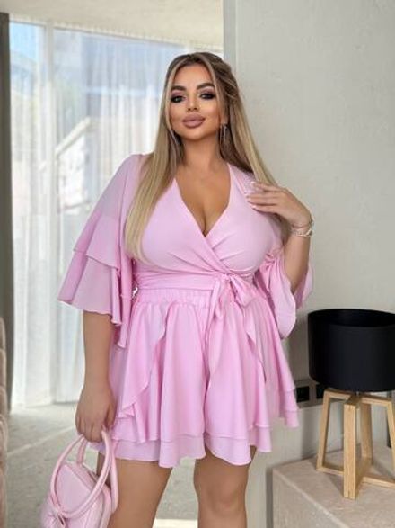 Блузка на запах УК-73341/1-2 Фабрика Моды Фото 1