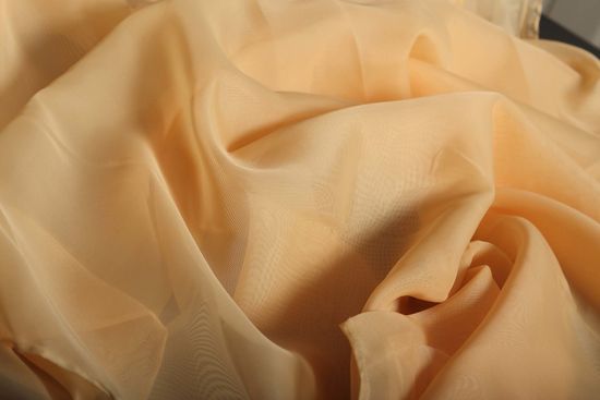 Длинные шторы. Тюль вуаль Nouvelle-2 (Peach)