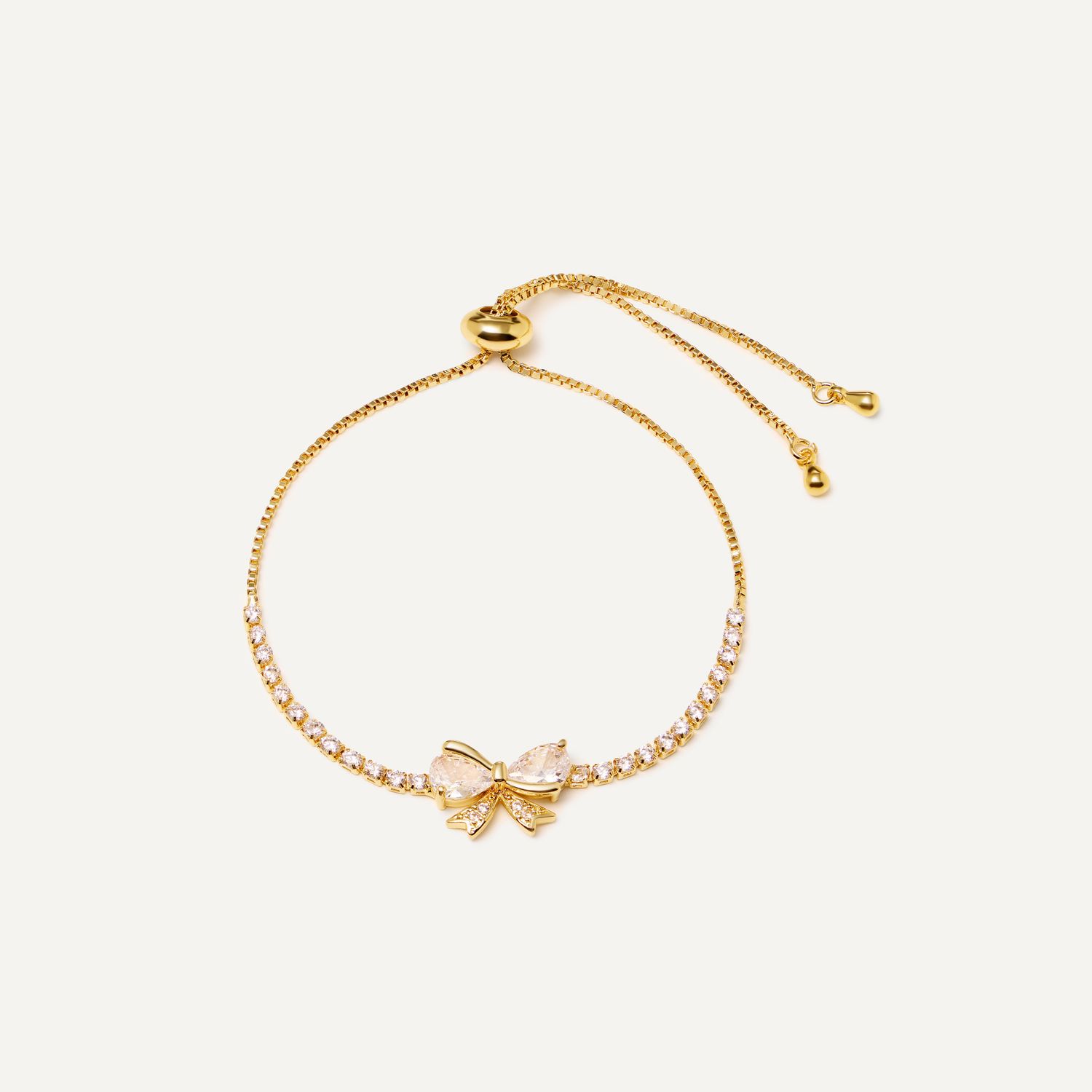 Браслет Daintith Bow Bracelet - Gold