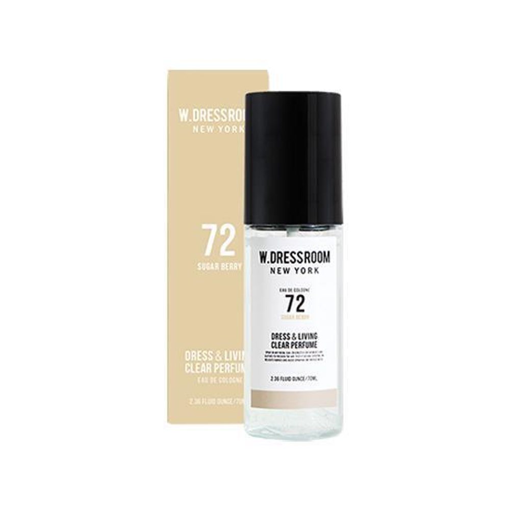 W.Dressroom Спрей парфюмированный Dress & Living Clear Perfume № 72 Sugar Berry 70ml
