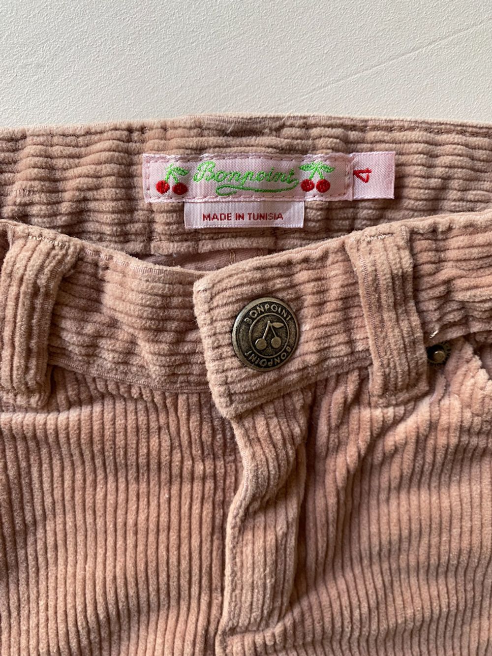 Вельветовые брюки Bonpoint, 104