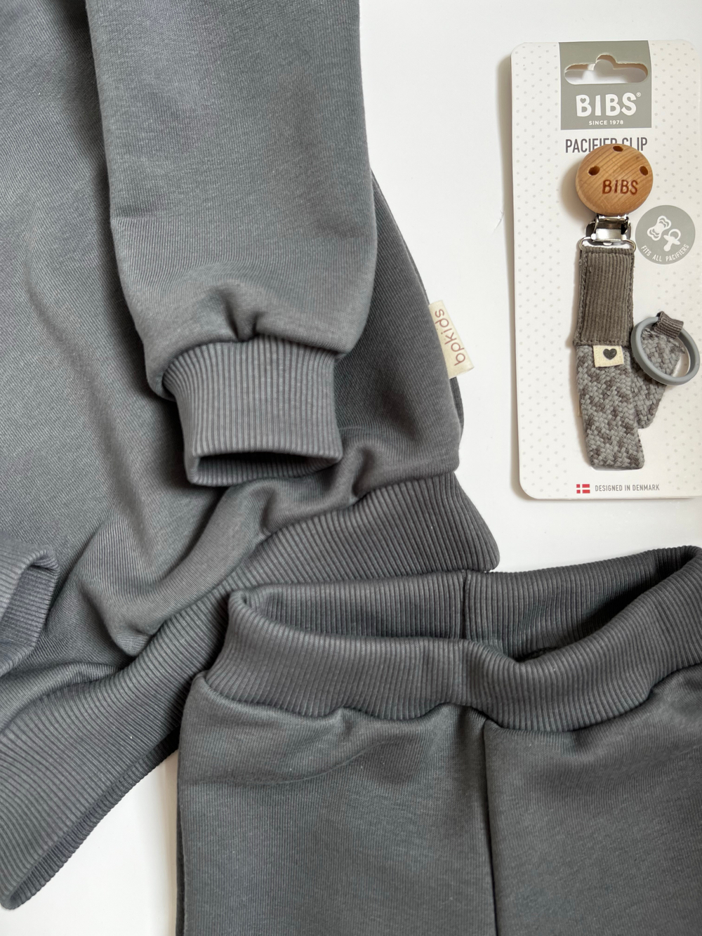 Свитшот + штанишки oversized графит