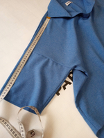 Блузка голубая.Размер 50