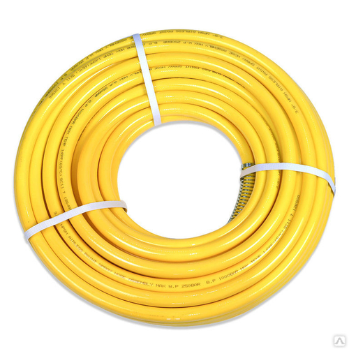 Шланг высокого давления для краски 1/4 15 м. синий (17200040-15)