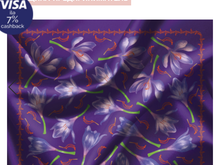 Yaylıq \ Scarf Zəfəran 33×33 sm