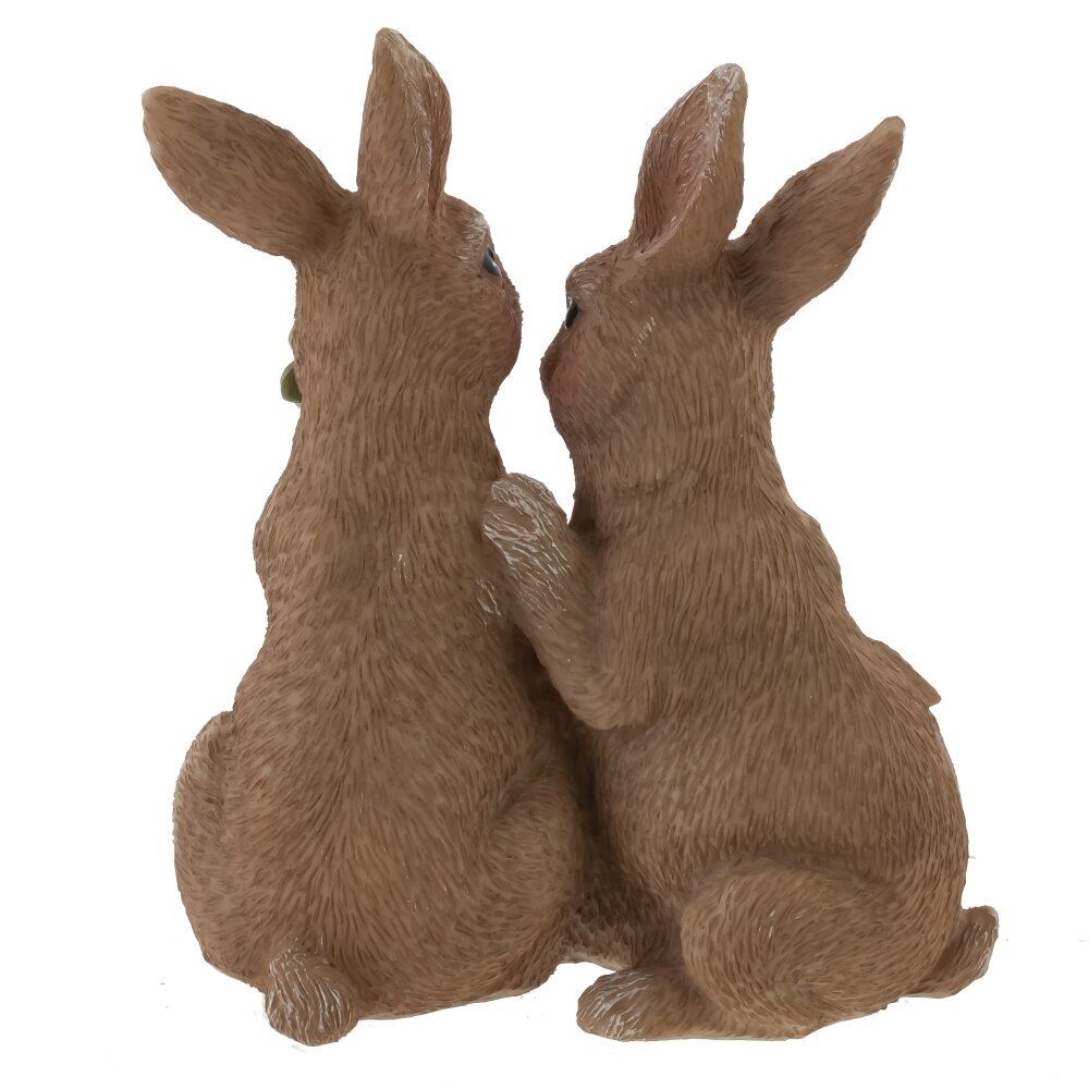 GAEM Фигурка декоративная "Зайцы", L13 W8,5 H14 см
