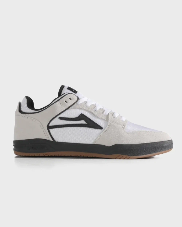 Кеды Lakai Telford Low: White Suede Cordura Black (Q4-25)