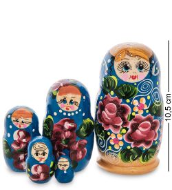 Народные промыслы МР-43/ 7-G Матрешка 5м «Василина»