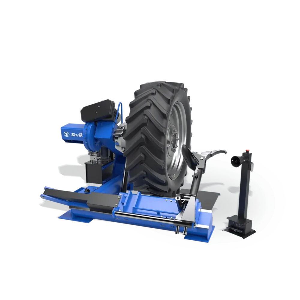 Грузовой шиномонтажный станок ГШС-515В Синий RAL5017