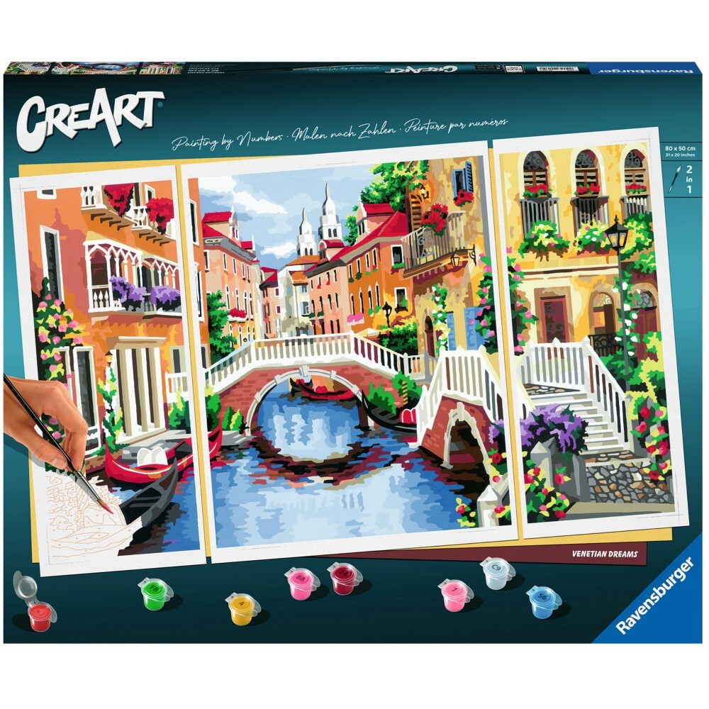Ravensburger - CreArt Книга для рисования Панорама Венеции 201358 / артикул   201358  / GTIN 4005556201358