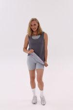 Платье майка графит/viskunova