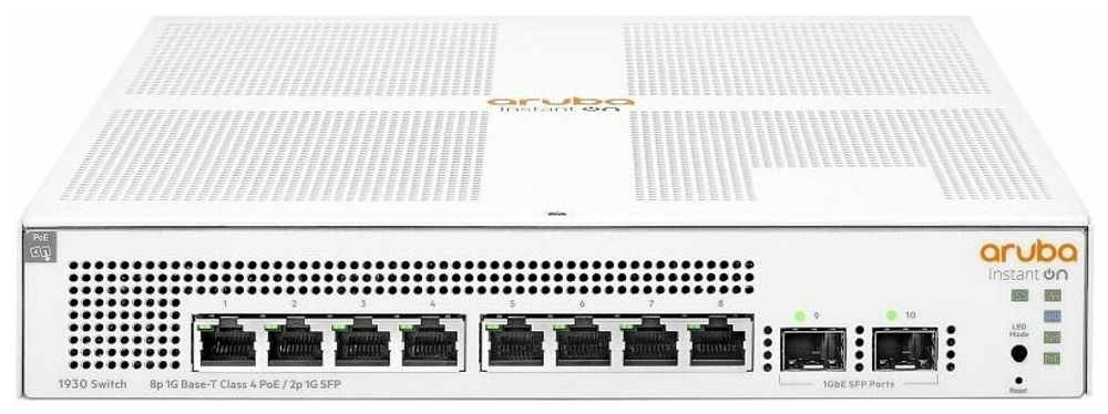 Коммутатор Hpe Aruba Instant On 1930 8G Class4 PoE 2SFP 124W (JL681A)