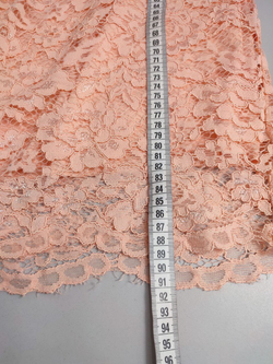 Платье AScool гипюровое персиковое 40 размер, новое