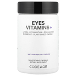 Codeage, Eyes Vitamins+, витамины для глаз, 120 растительных капсул