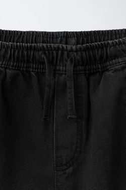 ZARA ДЖИНСЫ BAGGY С ЭТИКЕТКОЙ, АНТРАЦИТОВО-СЕРЫЙ