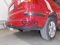 Фаркоп оцинкованный Galia F104A для Ford Galaxy 2000-2006, SEAT Alhambra 2000-2010, Volkswagen Sharan 2000-2010(паспорт и сертификат в комплекте)(без электрики)