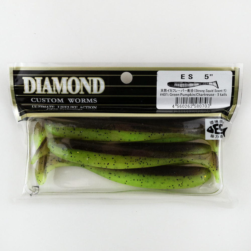 Силиконовая приманка DIAMOND ES 5" (5шт/уп)