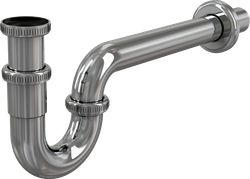 Сифон для биде Ø32 Alca Plast A45E, металл