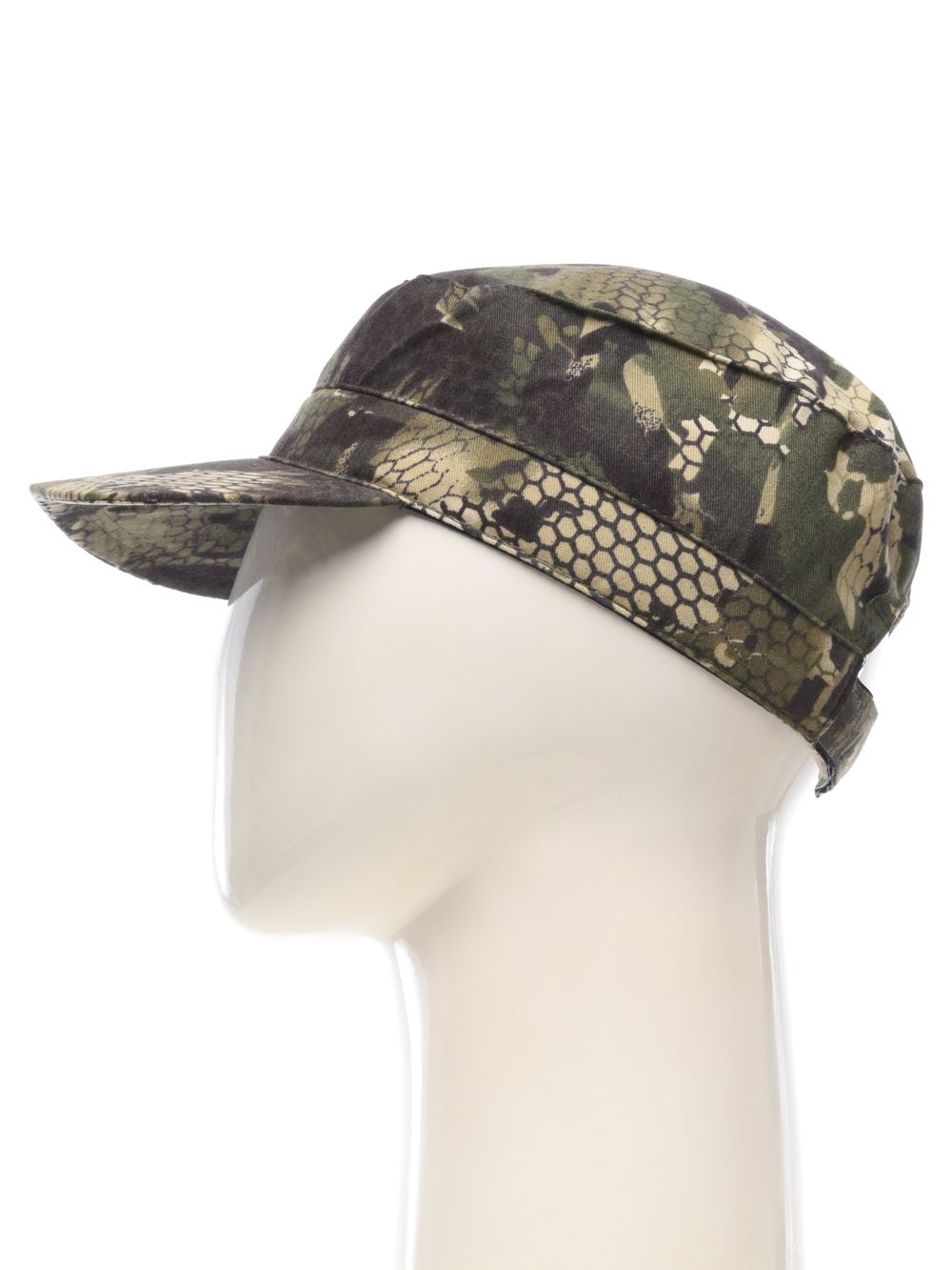 Кепи Охотника летнее ткань Смесовая цвет Зеленый питон Кепи Охотника летнее ткань Смесовая цвет Зеленый питон