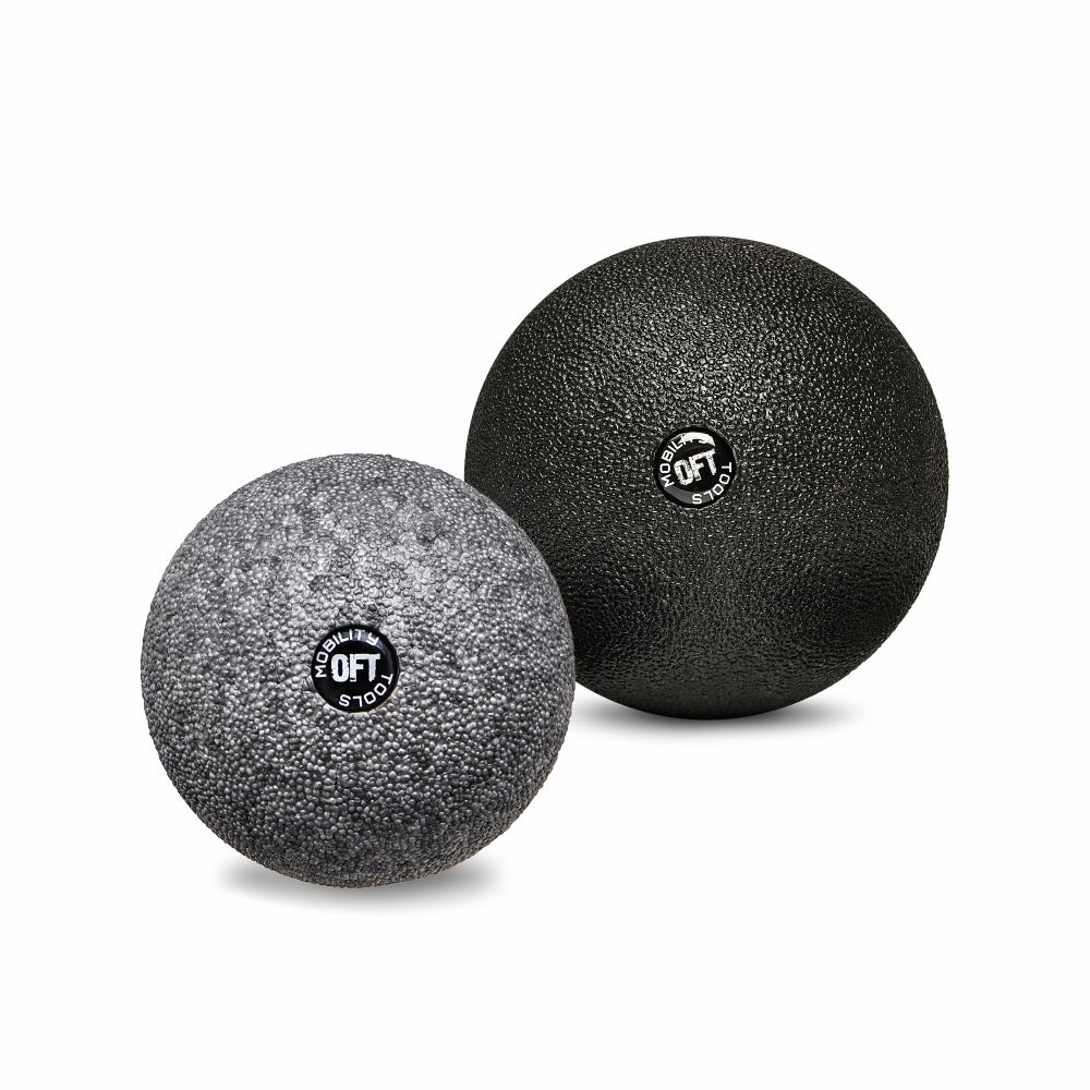 Шар массажный одинарный 10 см черный