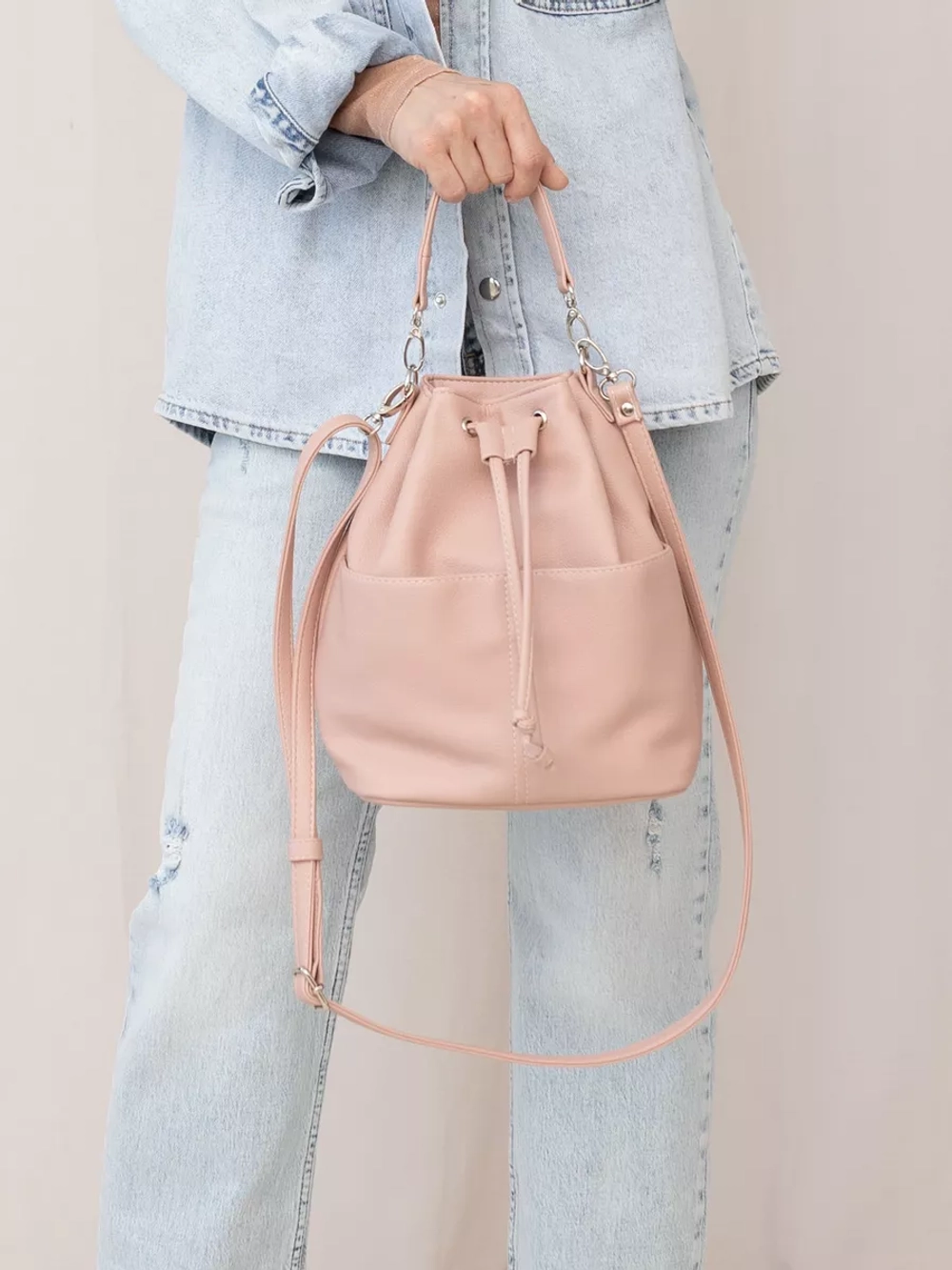 сумка через плечо тоут средняя мешок