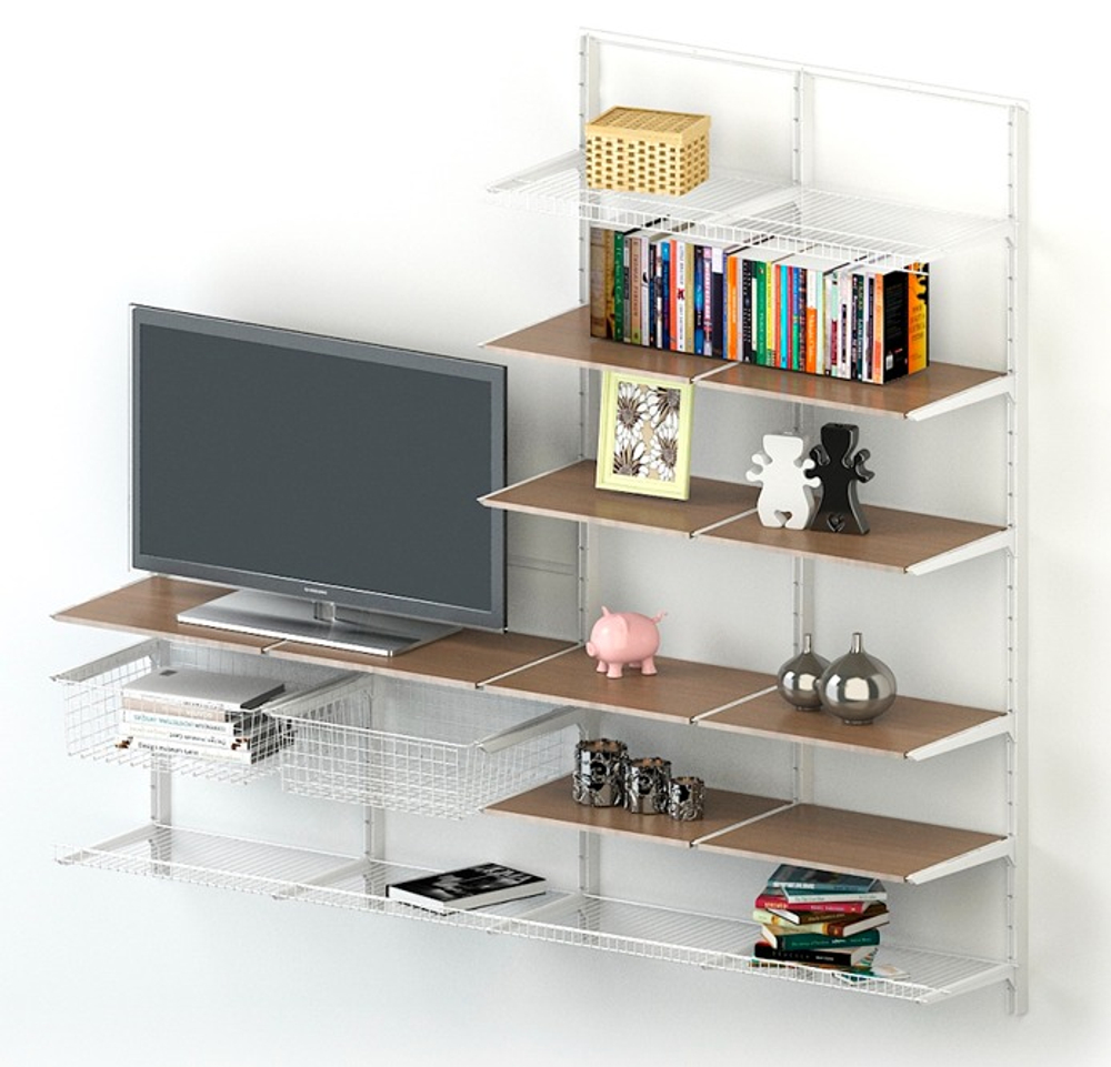 Система хранения Vienna, металлик серебристый (серый)