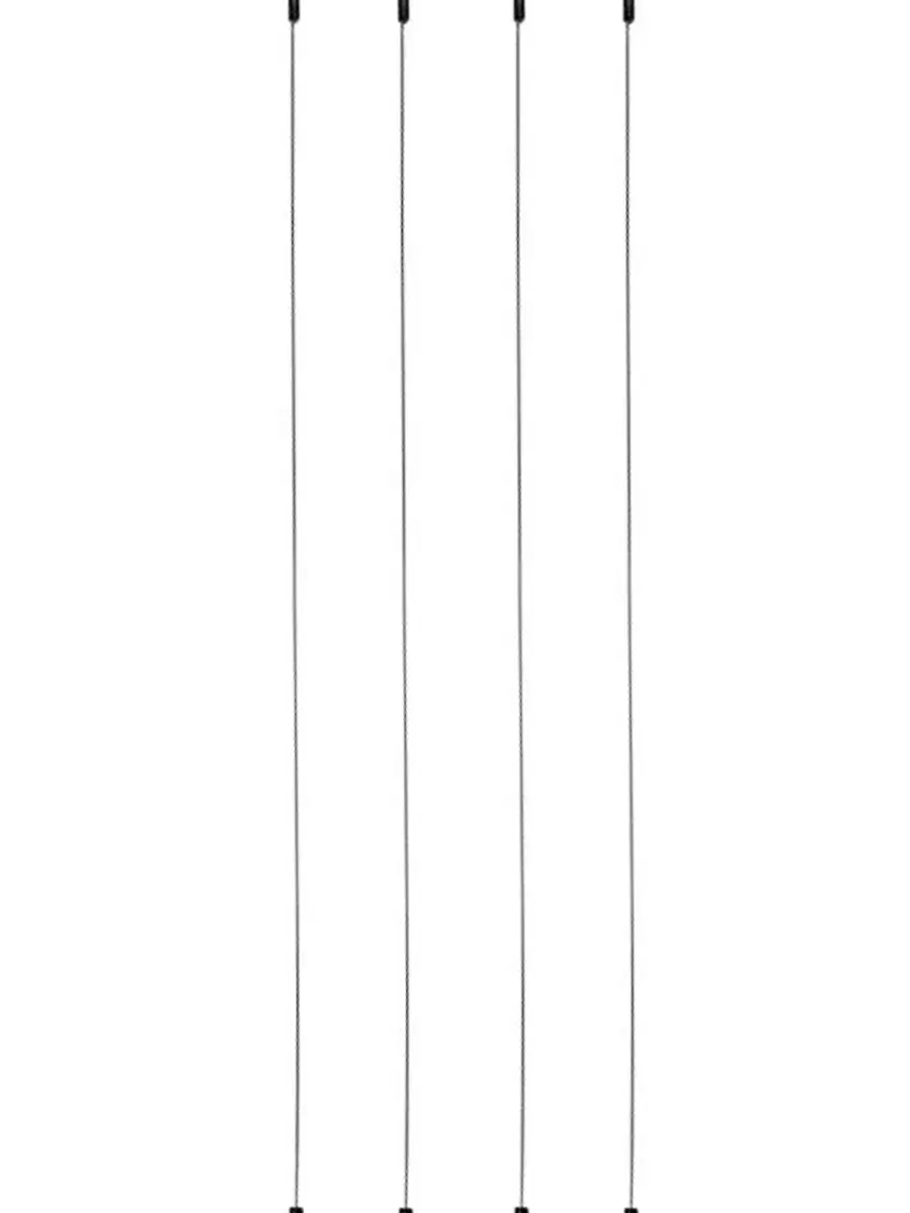 Поводок для рыбалки титановый 10,0кг/30см (в упк. 2шт.)