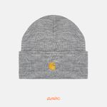  Шапка Carhartt WIP Chase Beanie артикул:I026222_grey_heather - купить в магазине Дайс