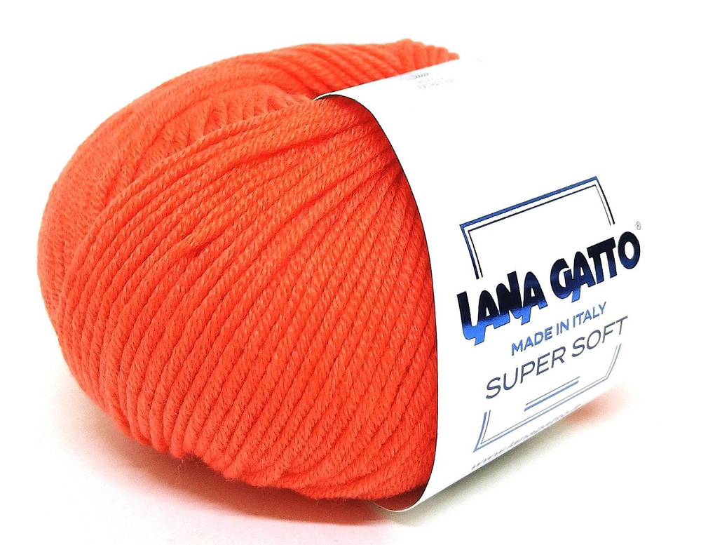 Пряжа Lana Gatto Super Soft 50г/125м,1 моток, цвет (10083)