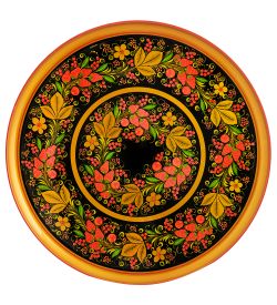 Народные промыслы ХЛ-061/1 Набор д/мороженного «Забава» (Хохлома)