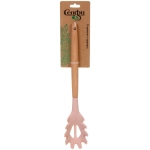 Ложка кухонная для спагетти силиконовая «CooKstyle» розовая 31,7*6см