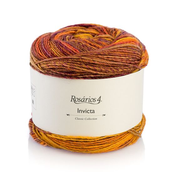 Пряжа ROSARIOS 4 Invicta (51% шерсть, 49% акрил)