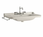 Консоль с раковиной Kerasan Waldorf 9203K 120 хром с 3 отверстиями