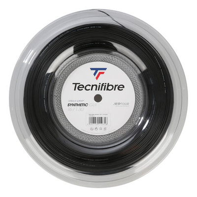 Струны теннисные Tecnifibre Synthetic Gut 200m String Reel - Black