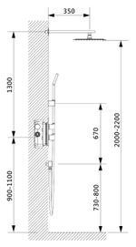 Душевой комплект Timo Petruma SX-5159/00SM хром