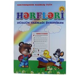 Hərfləri düzgün yazmağı öyrənirəm