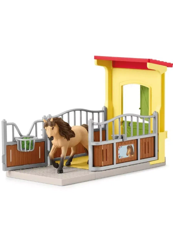 Набор Загон для пони с исландским пони-жеребцом Шляйх 42609